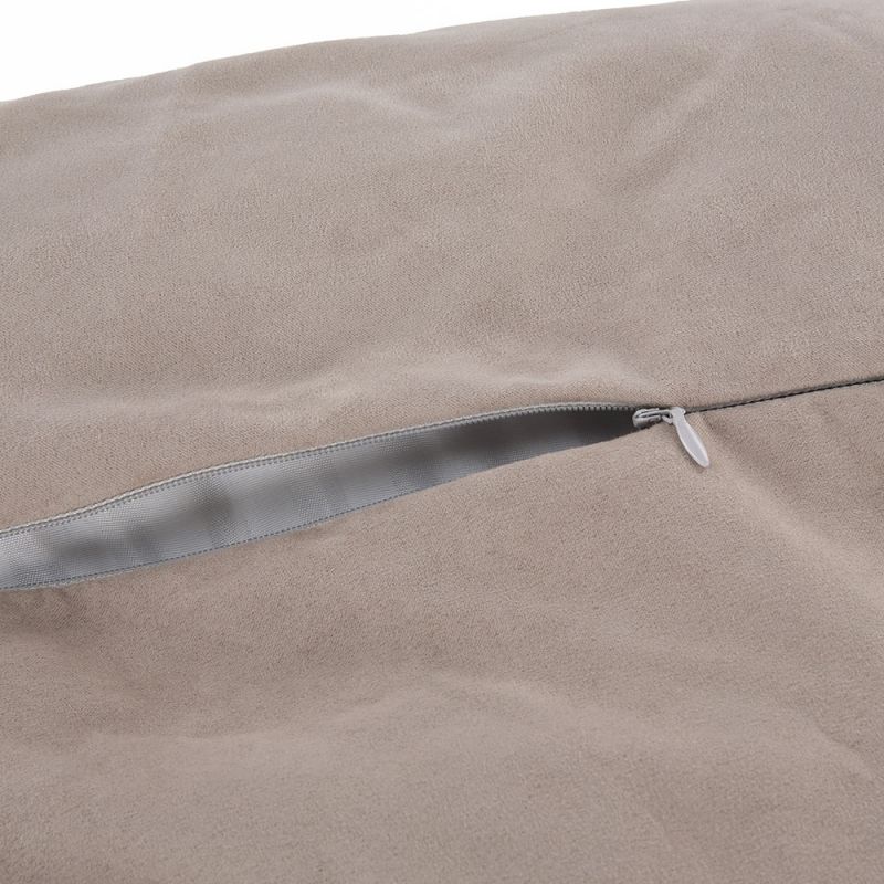 Aktivshop Flexibles Lesekissen, Rückenkissen, inkl. Abnehmbarer-waschbar Bezug, Ergonomisches Stützkissen für Kopf, Nacken und Schultern, Farbe: Kaffee, Fernsehkissen zur Entspannung
