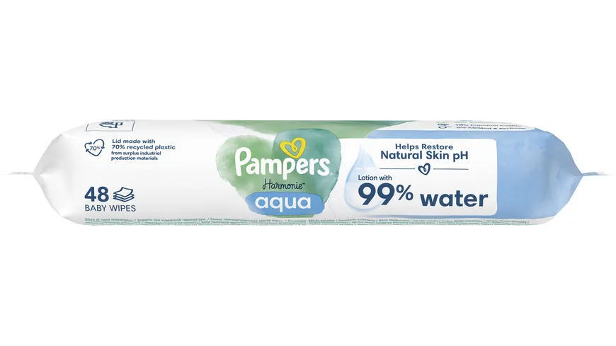 Pampers Harmonie aqua Feuchttücher
