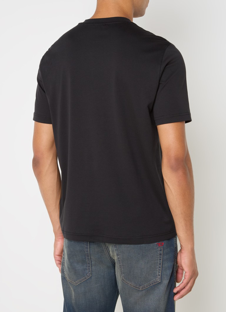 Tricou Diesel T-Adjust-Doval cu logo brodat