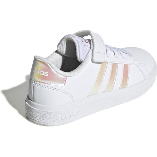 KINDER HALBSCHUHE GRAND COURT LIFESTYLE COURT ELASTIC LACE AND TOP STRAP