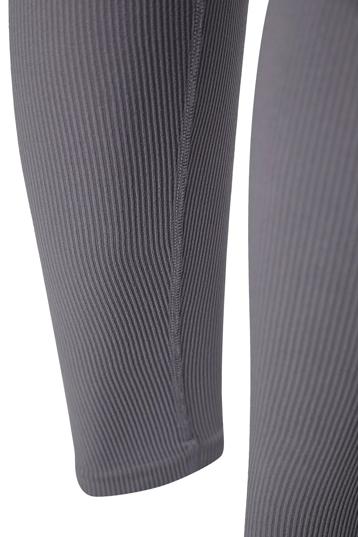 Trendyol Collection  Graue, nahtlos/nahtlos gestrickte Sport-Leggings in voller Länge TWOAW20TA0071