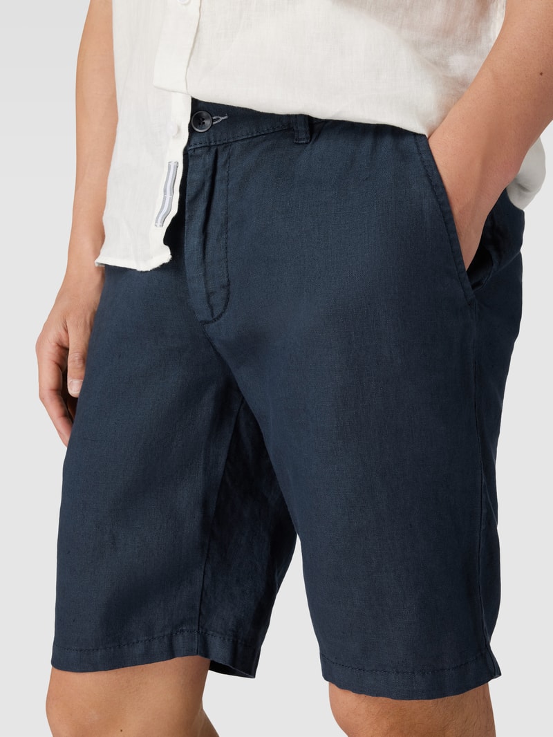 Bermudas mit elastischem Bund Modell 'BALU' in marineblau