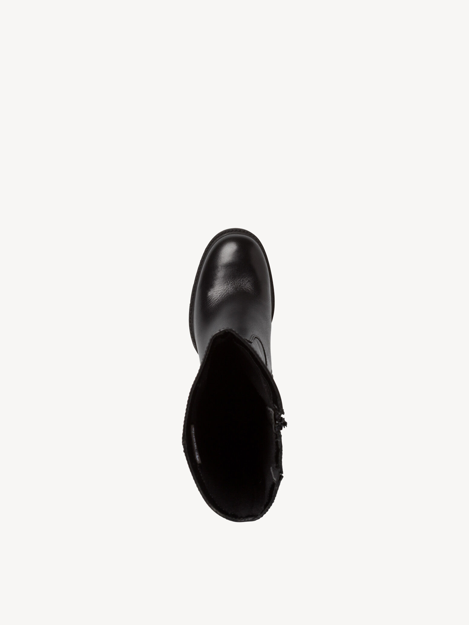 Bottes en cuir - noir