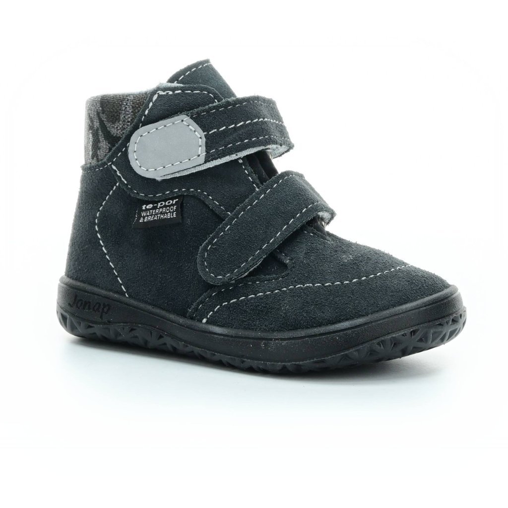 Jonap B3 SV graue Barfuß-Stiefeletten