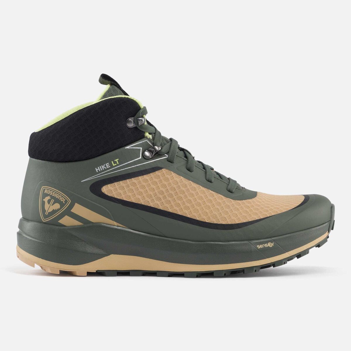 Leichte Wanderschuhe für Herren Grün