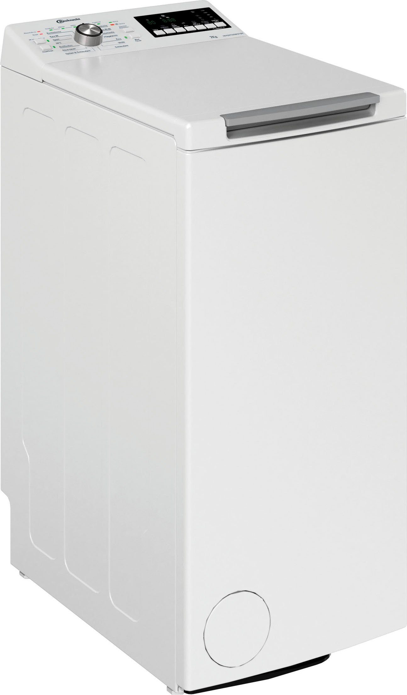 BAUKNECHT Waschmaschine Toplader WAT Eco 712 B3, 7 kg, 1200 U/min