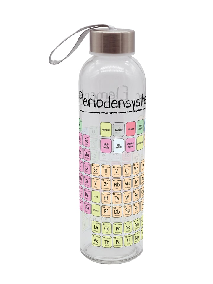Geda Labels Trinkflasche Periodensystem in Gelb - 500 ml günstig kaufen onesize