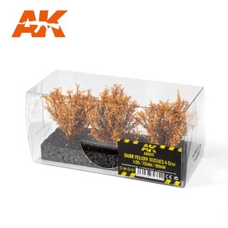 Dark Yellow Bushes (4-5cm) (3)