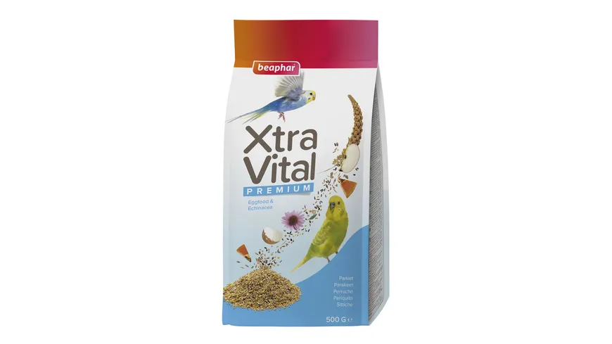 beaphar Vogelfutter XtraVital Sittiche 500 g