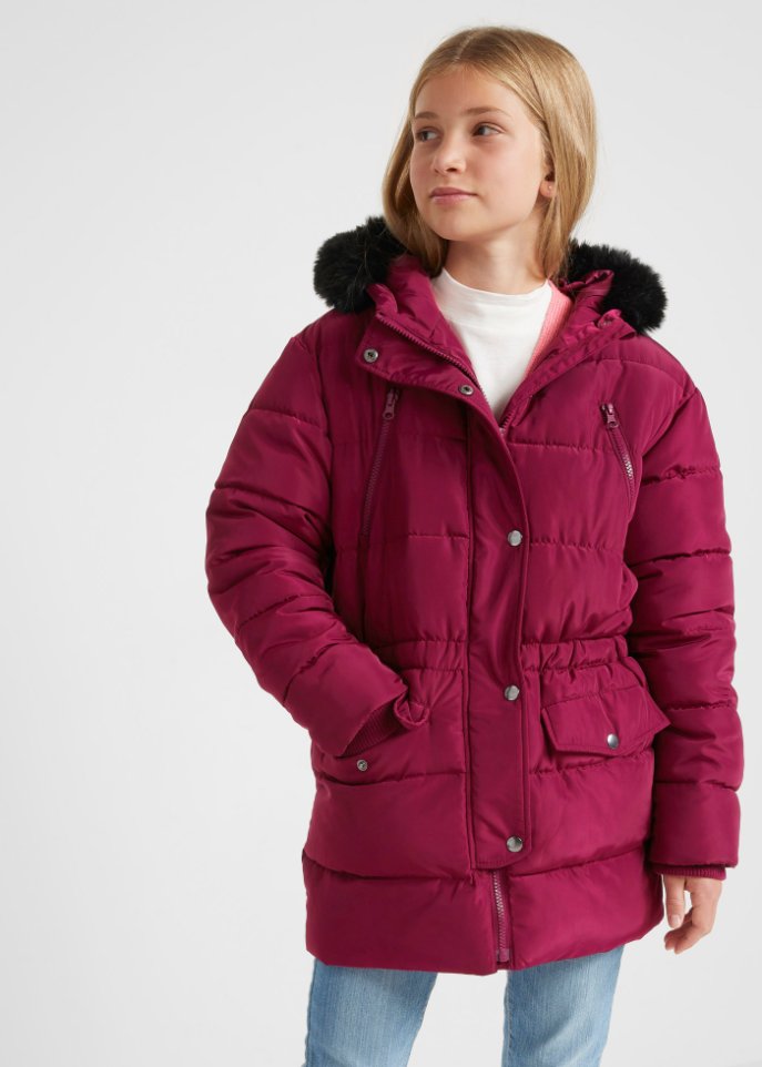 Mädchen Parka mit Kapuze