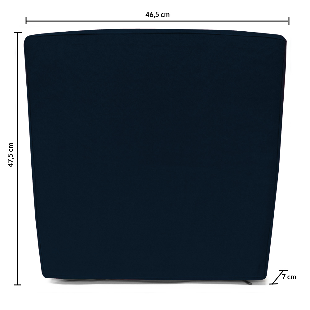 Detex Kissenbezug 8er-Set Blau