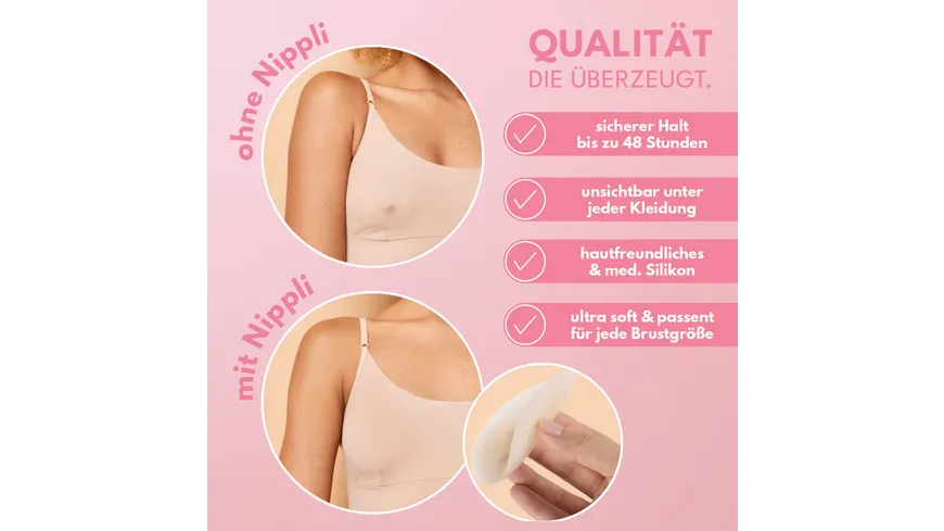 NIPPLI Nippelcover Tanned selbsthaftend