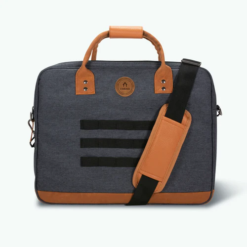 London grey laptop bag