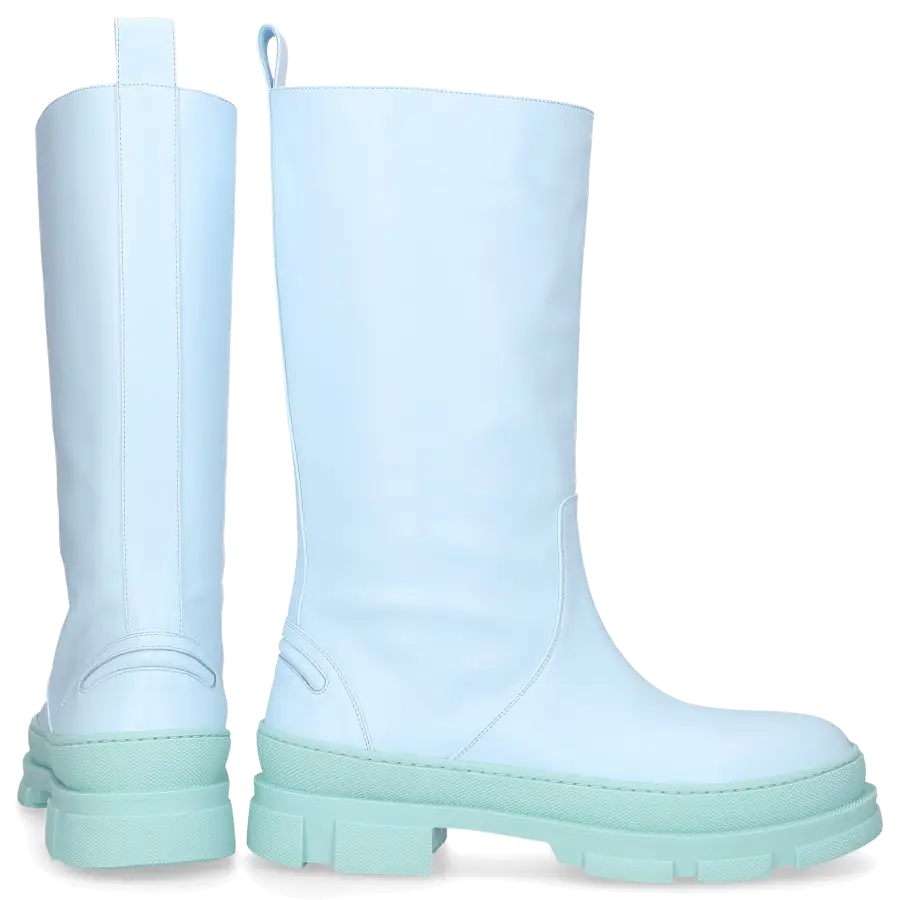 Bettina Vermillon - Stiefel MARIE Kalbsleder - blau