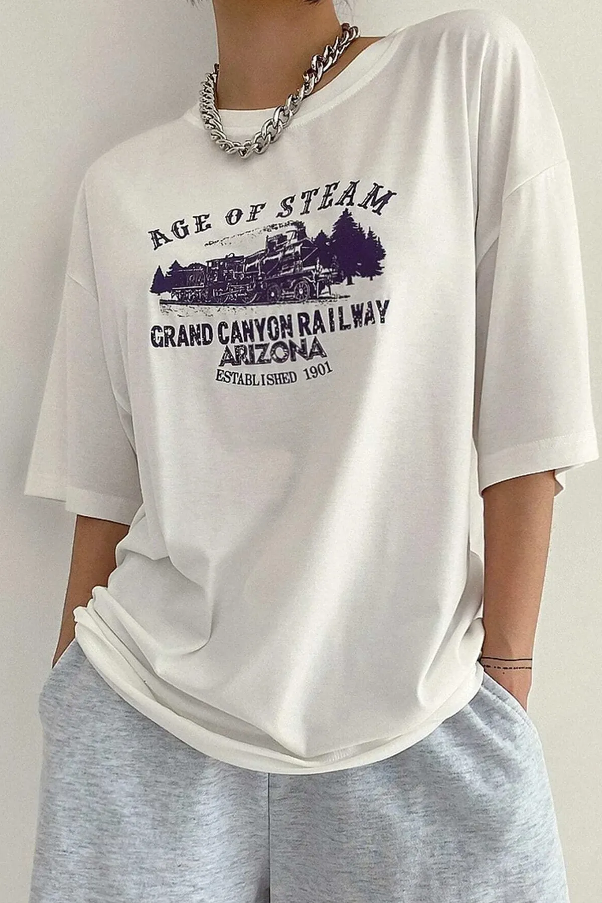 uyguntarz  T-Shirt - Weiß - Regular Fit