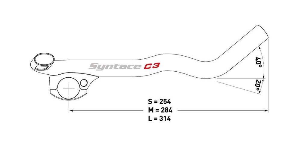 Syntace C3 Clip Aerolenker Aufsatz kaufen | Bike-Discount