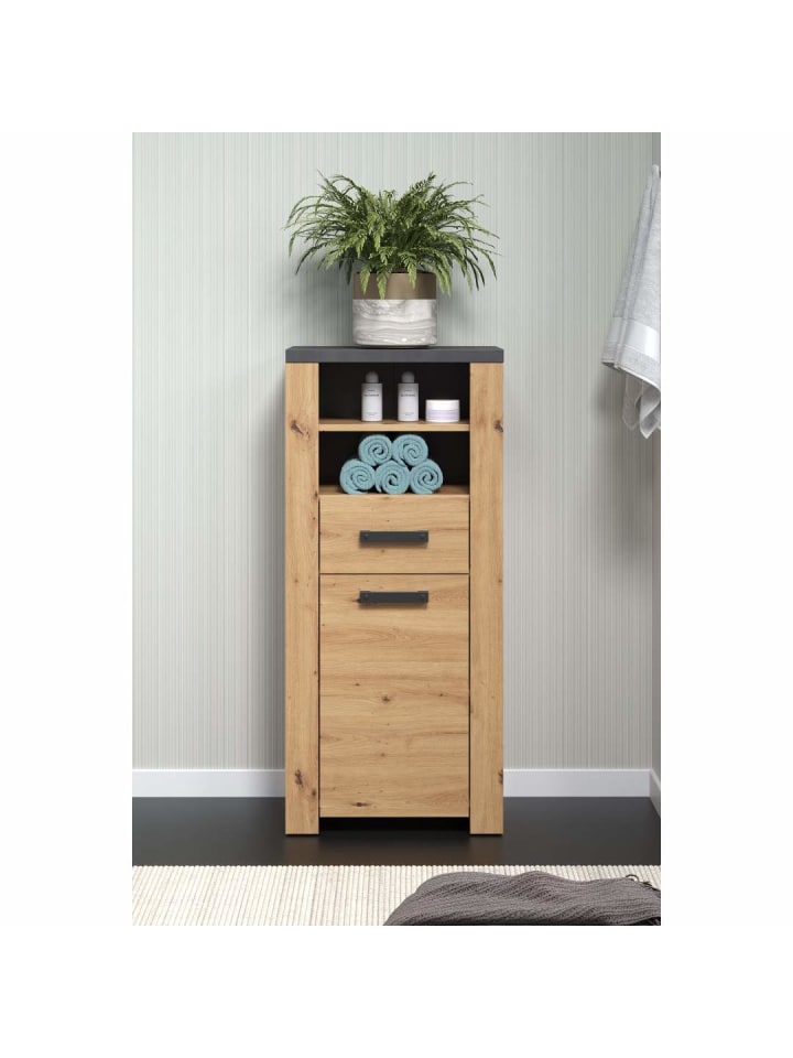ebuy24 Badschrank Follow Eiche 53 x 35 cm günstig kaufen onesize