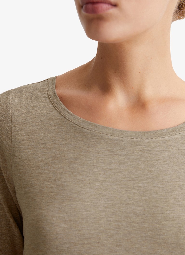 Marc O'Polo long-sleeved shirt with mottled design