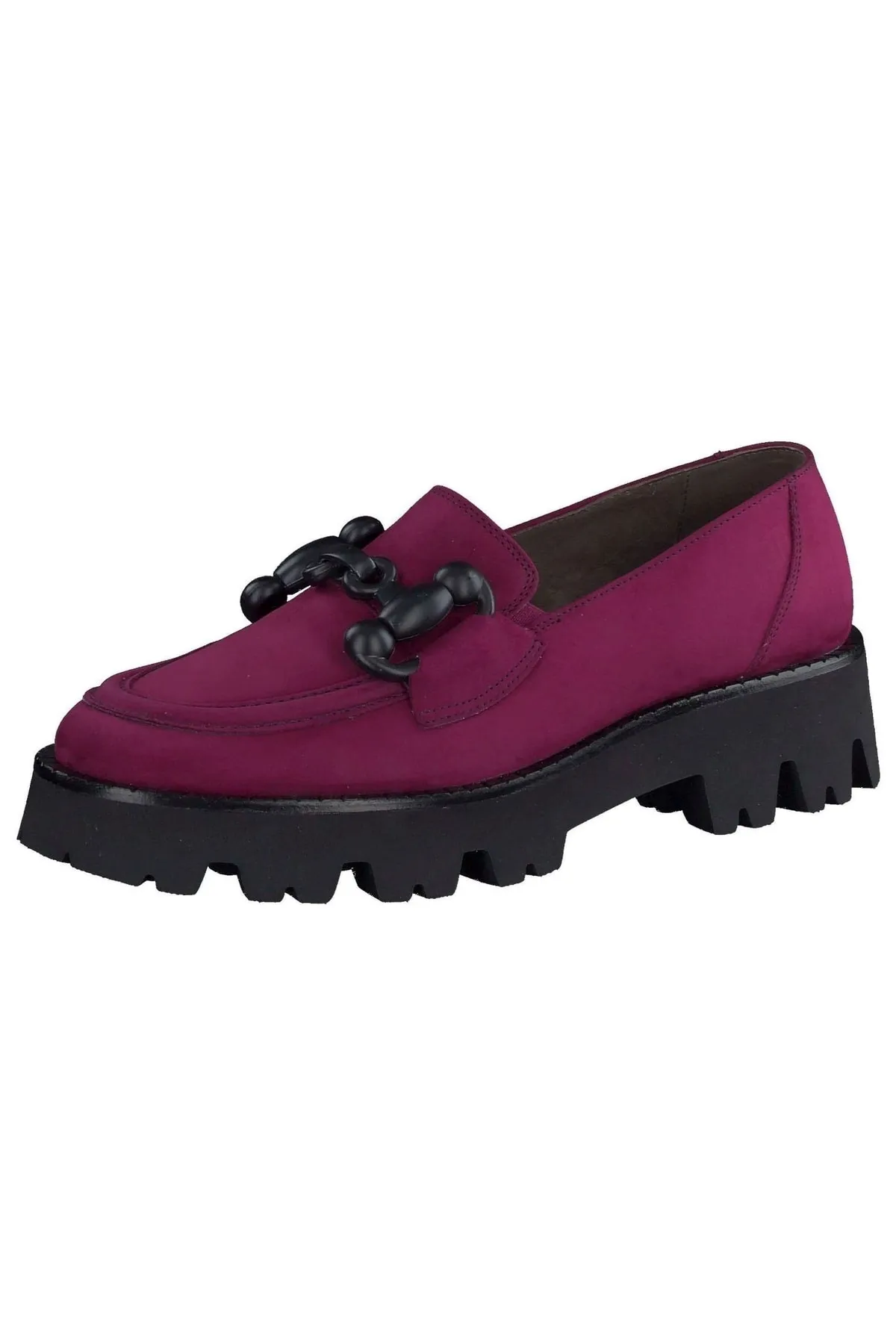 Paul Green  Flacher Schuh - Rosa - Blockabsatz