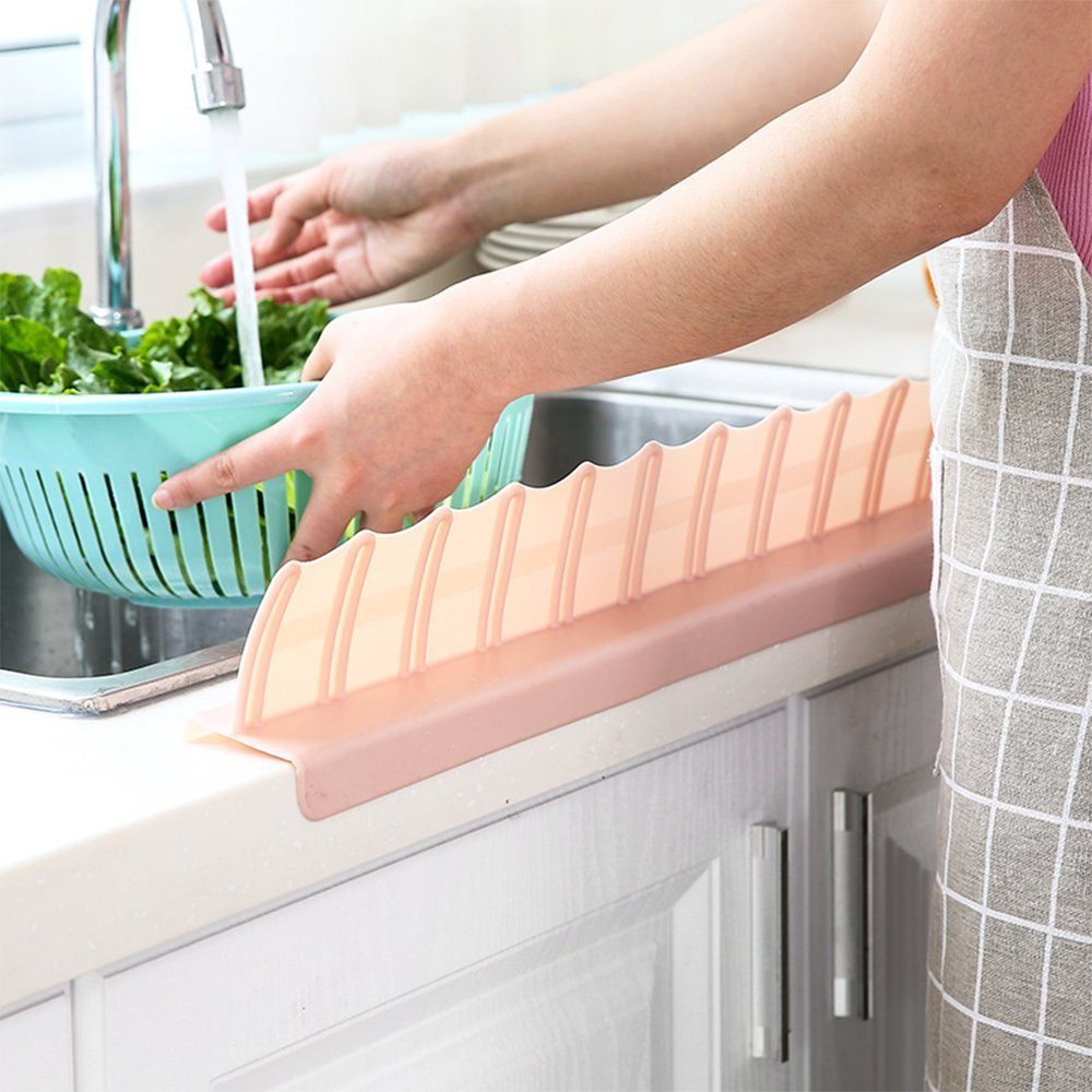 Zimtky Abschlussleiste Ersatzdichtung für küchenspüle, spritzschutz, wasserdichtes brett