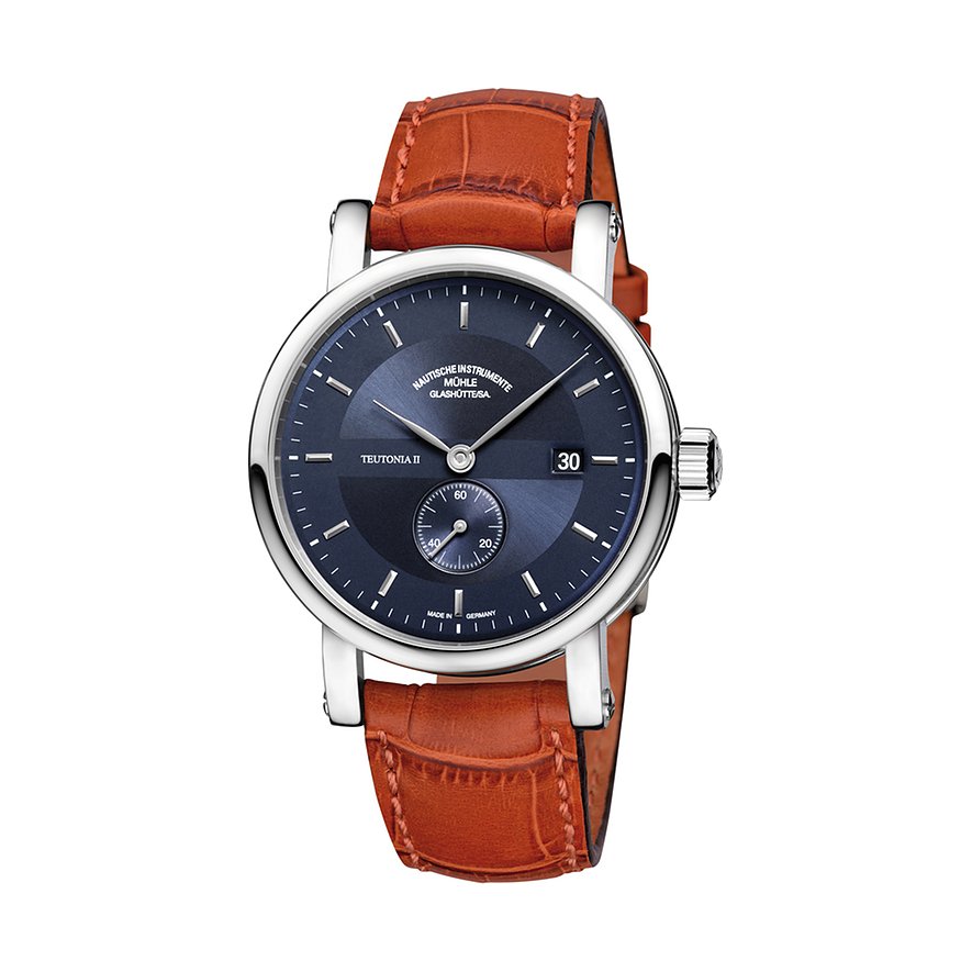 Mühle-Glashütte Herrenuhr Teutonia II Kleine Sekunde