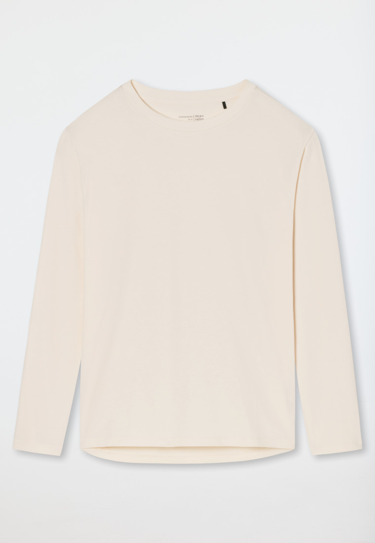 Shirt langarm creme - Mix+Relax