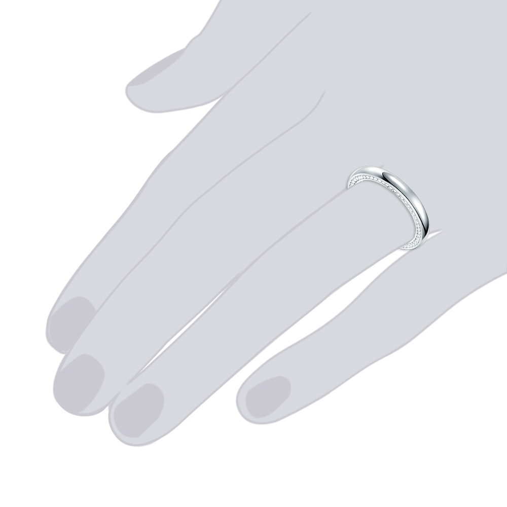 Rafaela Donata Bague en argent Argent sterling Oxyde de zirconium (CZ) en Argent Bague