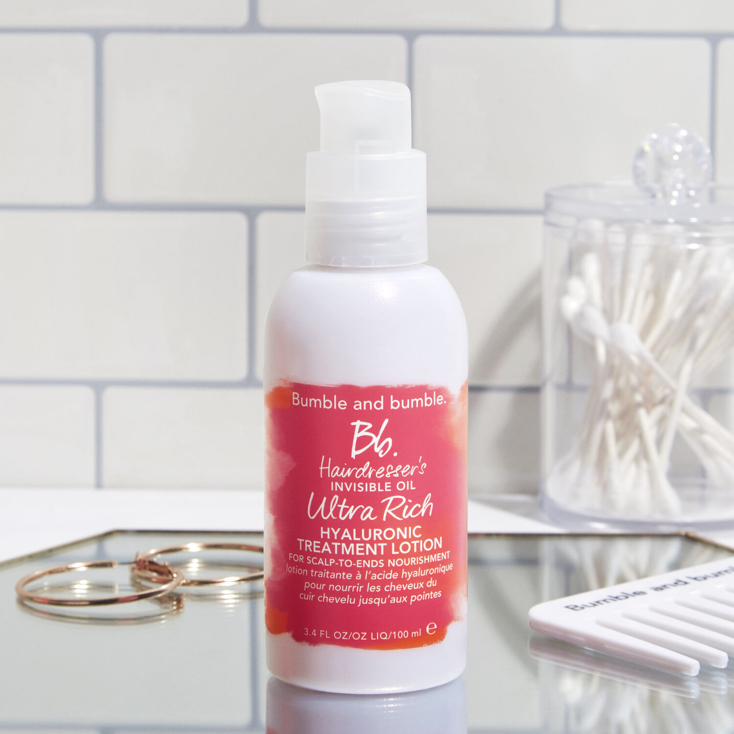 Bumble and Bumble Bb.Hairdresser's Invisible Oil Lotion traitante à l'acide hyaluronique pour cheveux secs 100 ml