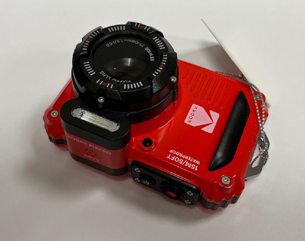 Kodak PixPro WPZ2 rot Digitalkamera Kompaktkamera