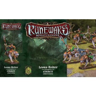** % SALE % ** Runewars The Miniatures Game - Leonx-Reiter Erweiterung (DE|EN)