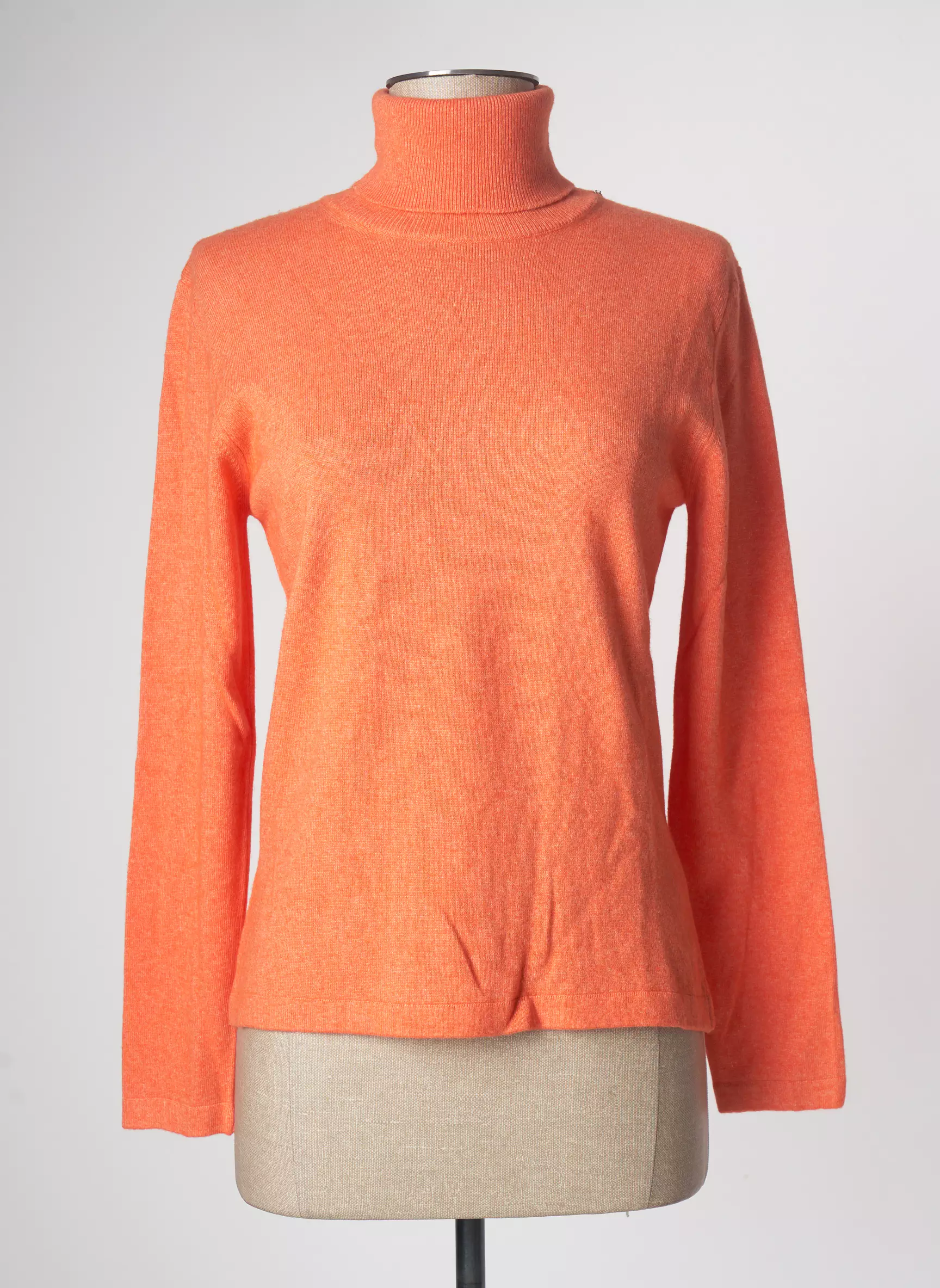 L Annexe Des Filles Cols Roules Femme couleur orange