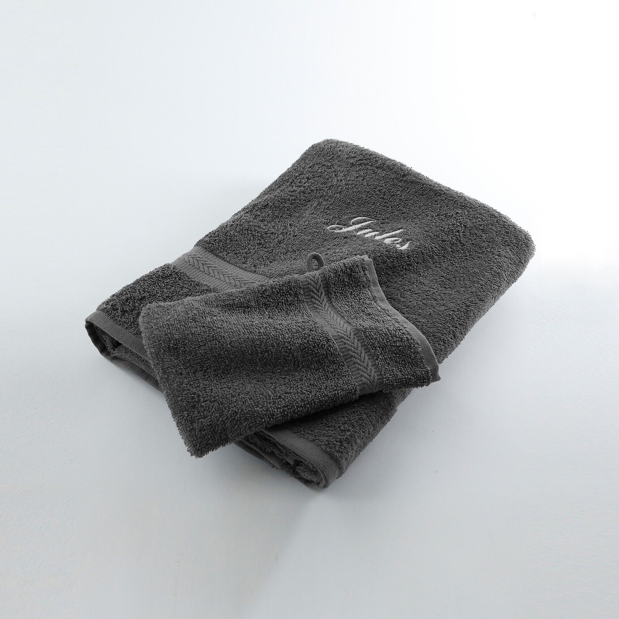 Serviette éponge personnalisable confort moelleux