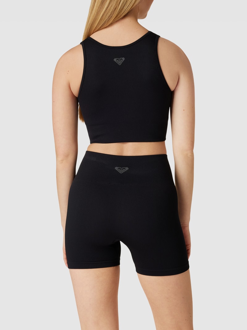 Bustier mit elastischem Bund Modell 'CHILL OUT SEAMLESS V' in schwarz
