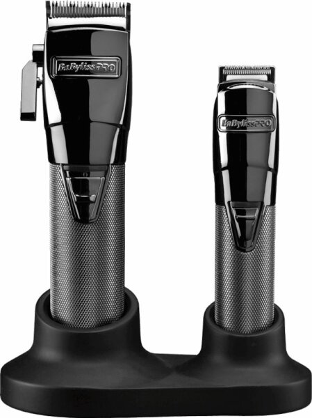 BaByliss Pro 4Artists Barber Clipper & Trimmer Kombi-Set Gunsteel FX Haarschneidemaschine