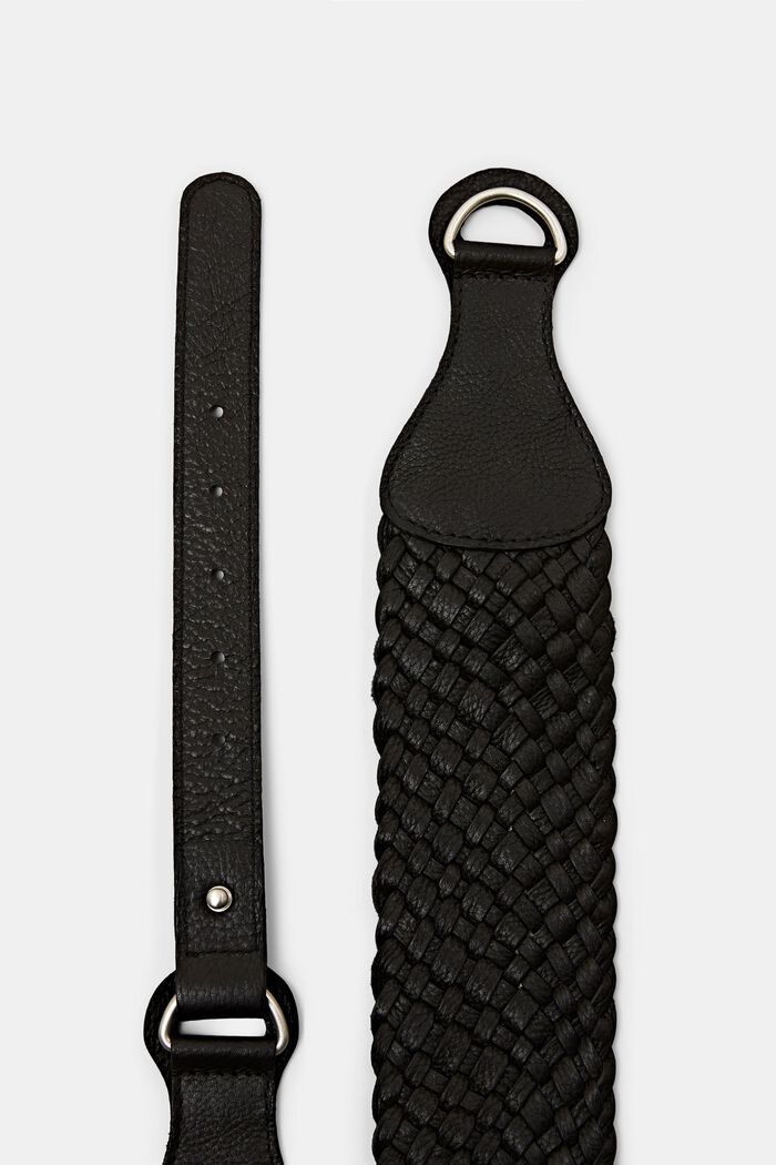 Leder-Taillengürtel im Flechtdesign