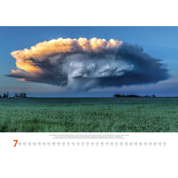 WETTERPHÄNOMENE 2024 - Kalender