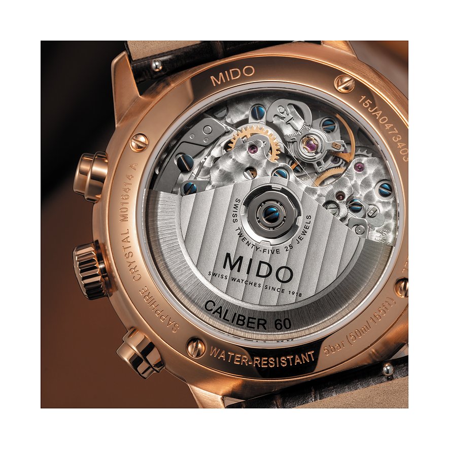 Mido Uhren-Set inkl. Wechselarmband Commander Chronograph