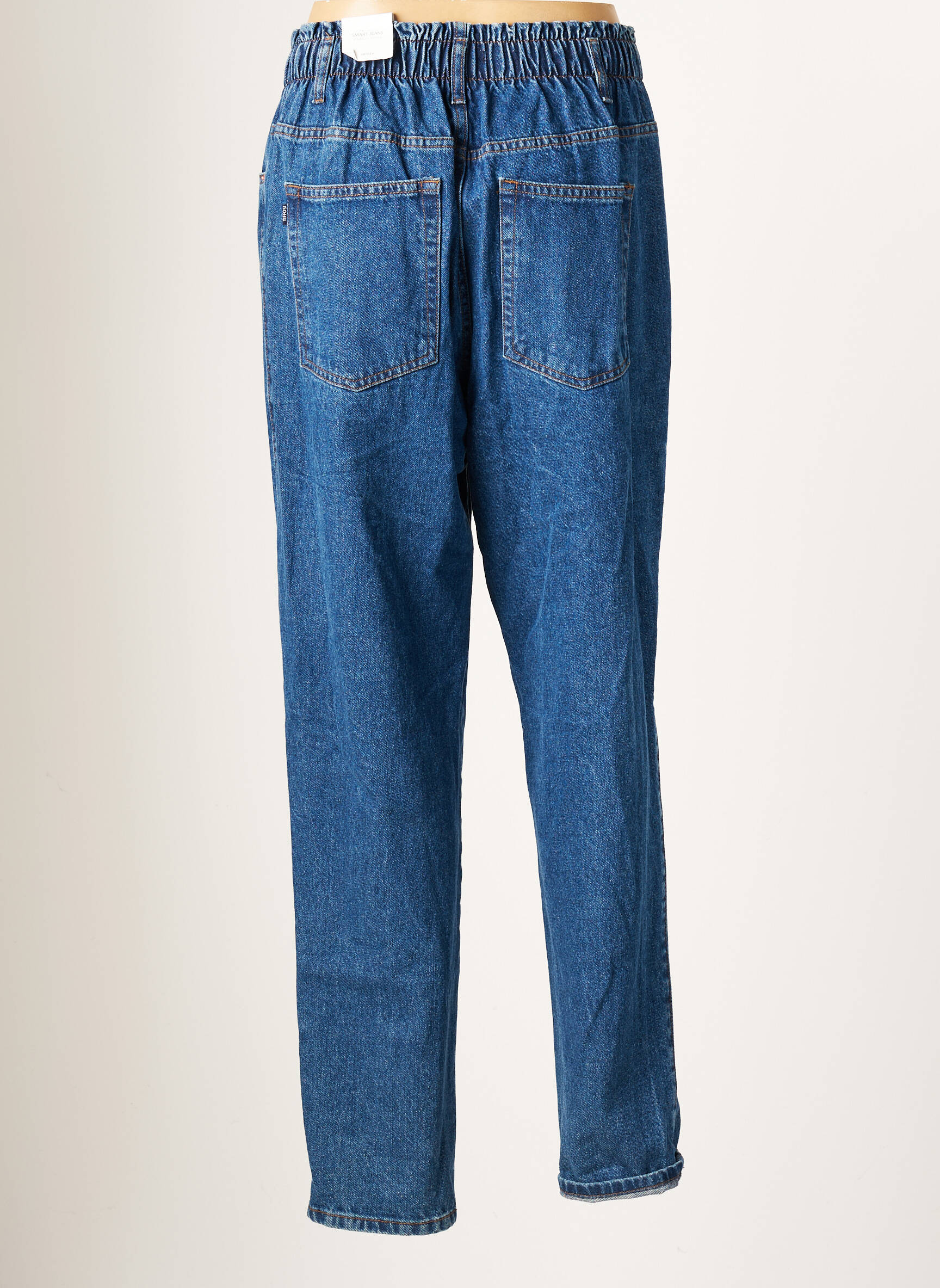 Tiffosi Jean Mom Femme couleur bleu