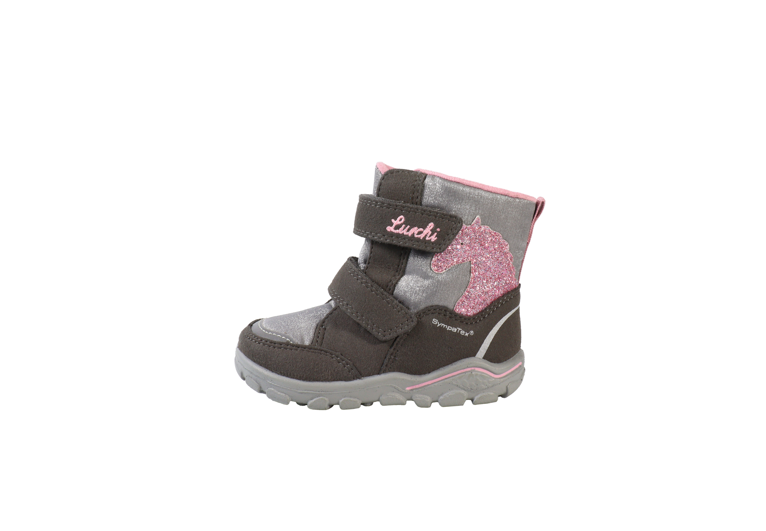 Lurchi Stiefel Kalea-SYMPATEX - grey-pink