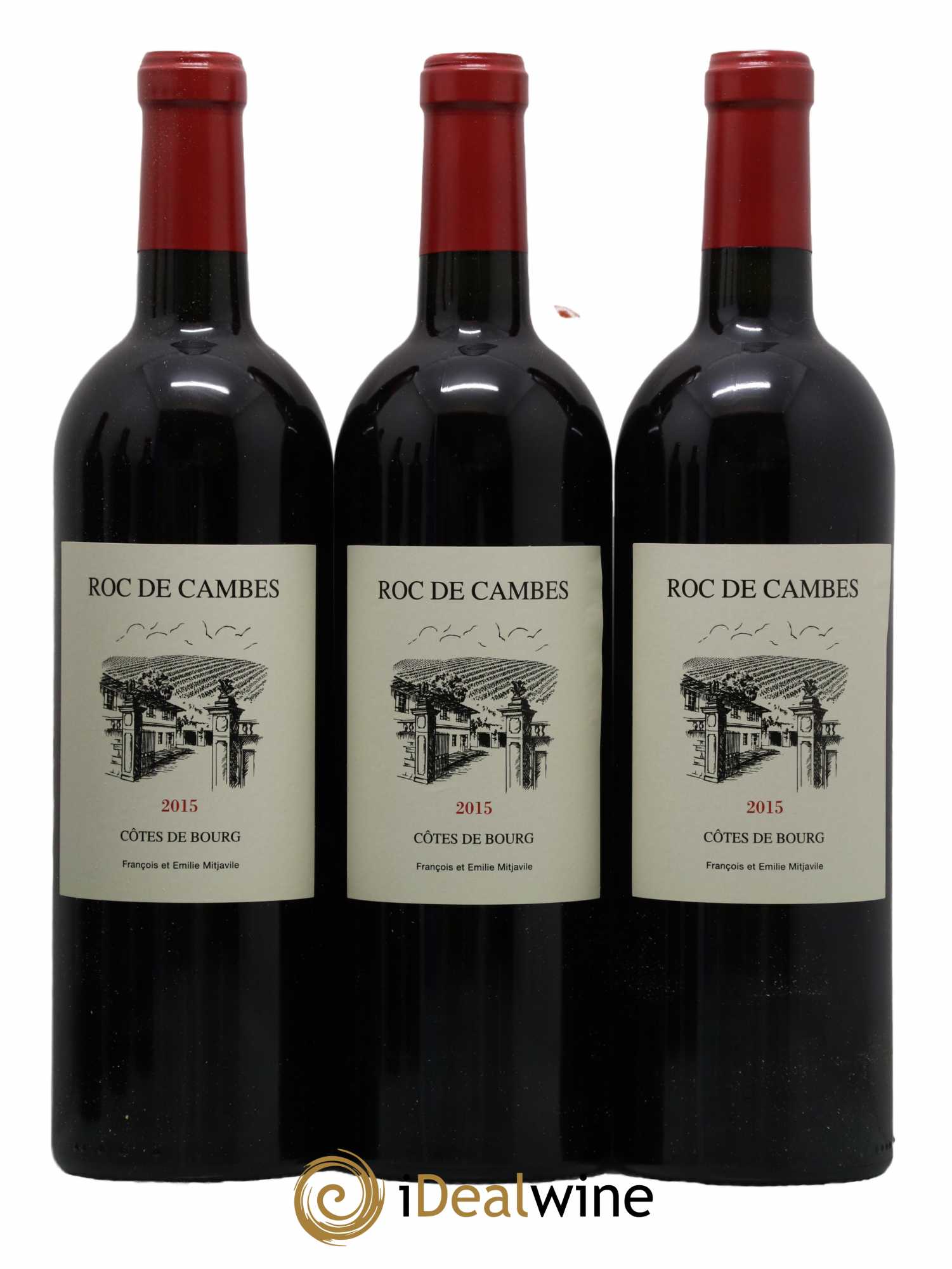 Roc de Cambes  2015 - Lot de 6 Bouteilles