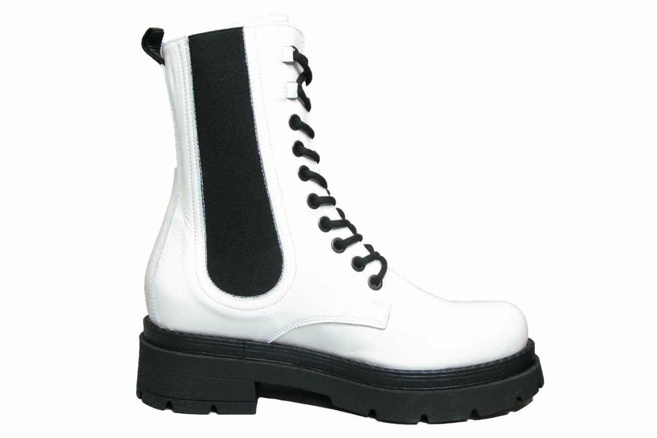 NERO GIARDINI Stiefeletten weiss Solana