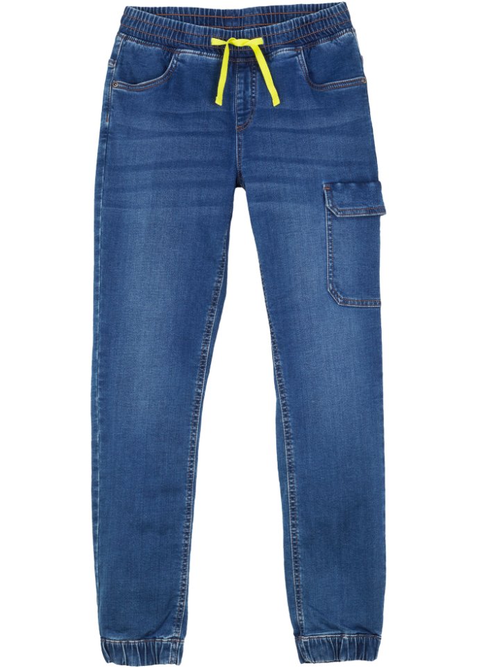 Jungen Cargo Sweat-Jeans, Slim Fit