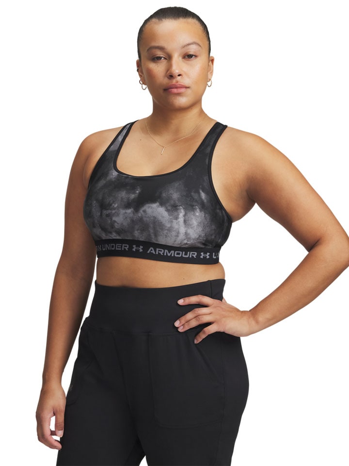 Under Armour Sport-BH in Anthrazit günstig kaufen