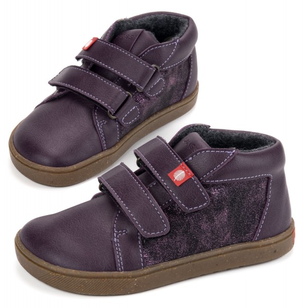 LANG.S Kids ~ Firefly MidCut Vegan Warm ~ Grape