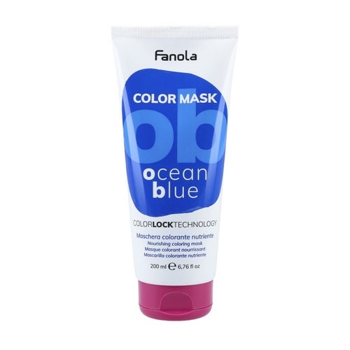 Fanola Color Mask Mască de culoare 200 ml Total Black