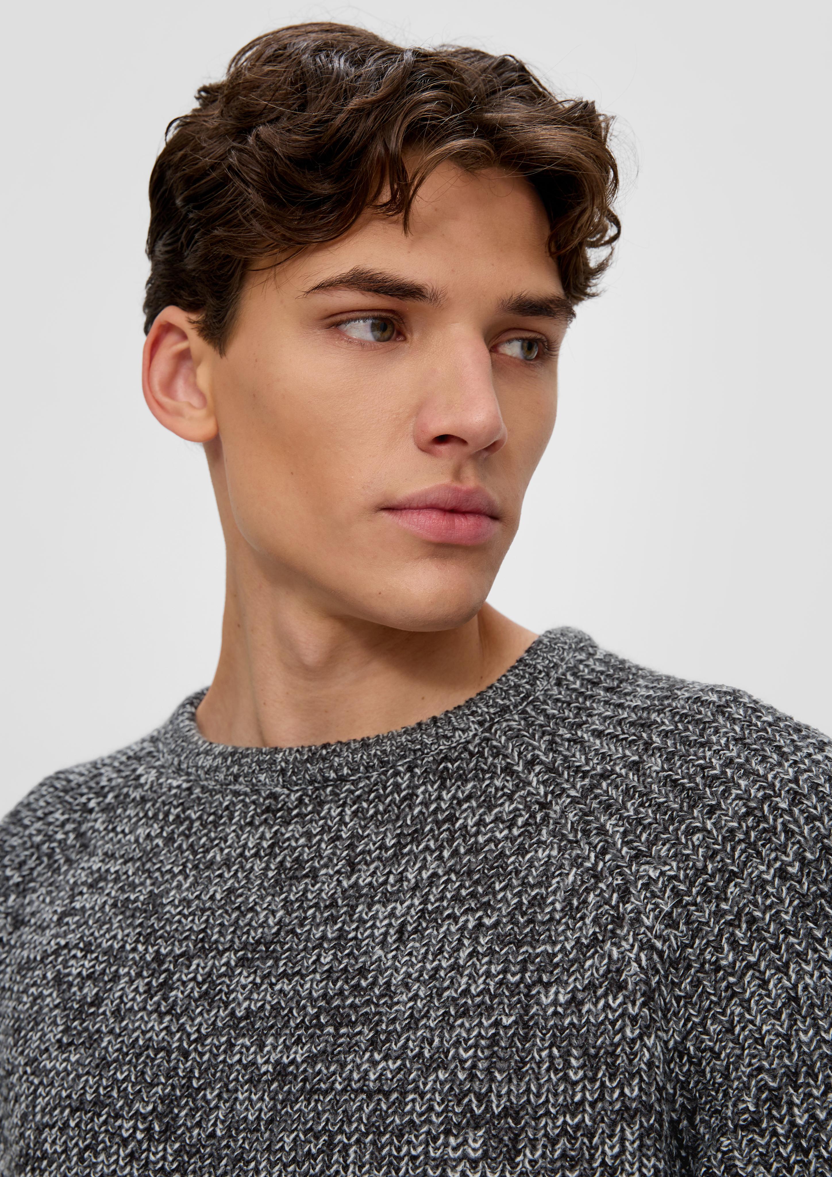 Strickpullover mit Raglanärmeln  2134608-99W0