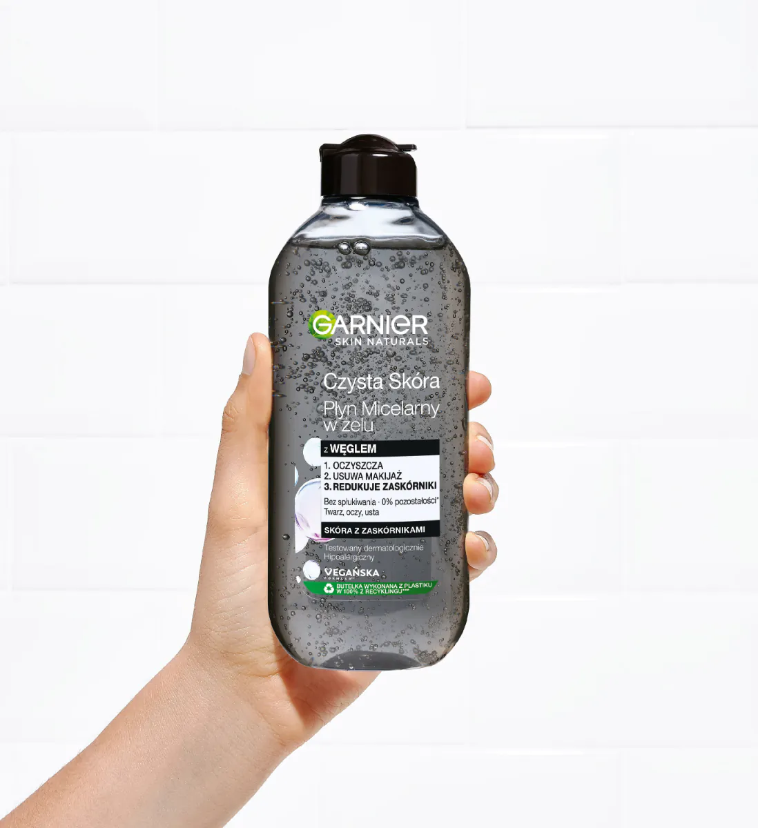 Garnier Skin Naturals Pure Skin micelarni gel za čišćenje kože s aktivnim ugljenom i salicilnom kiselinom