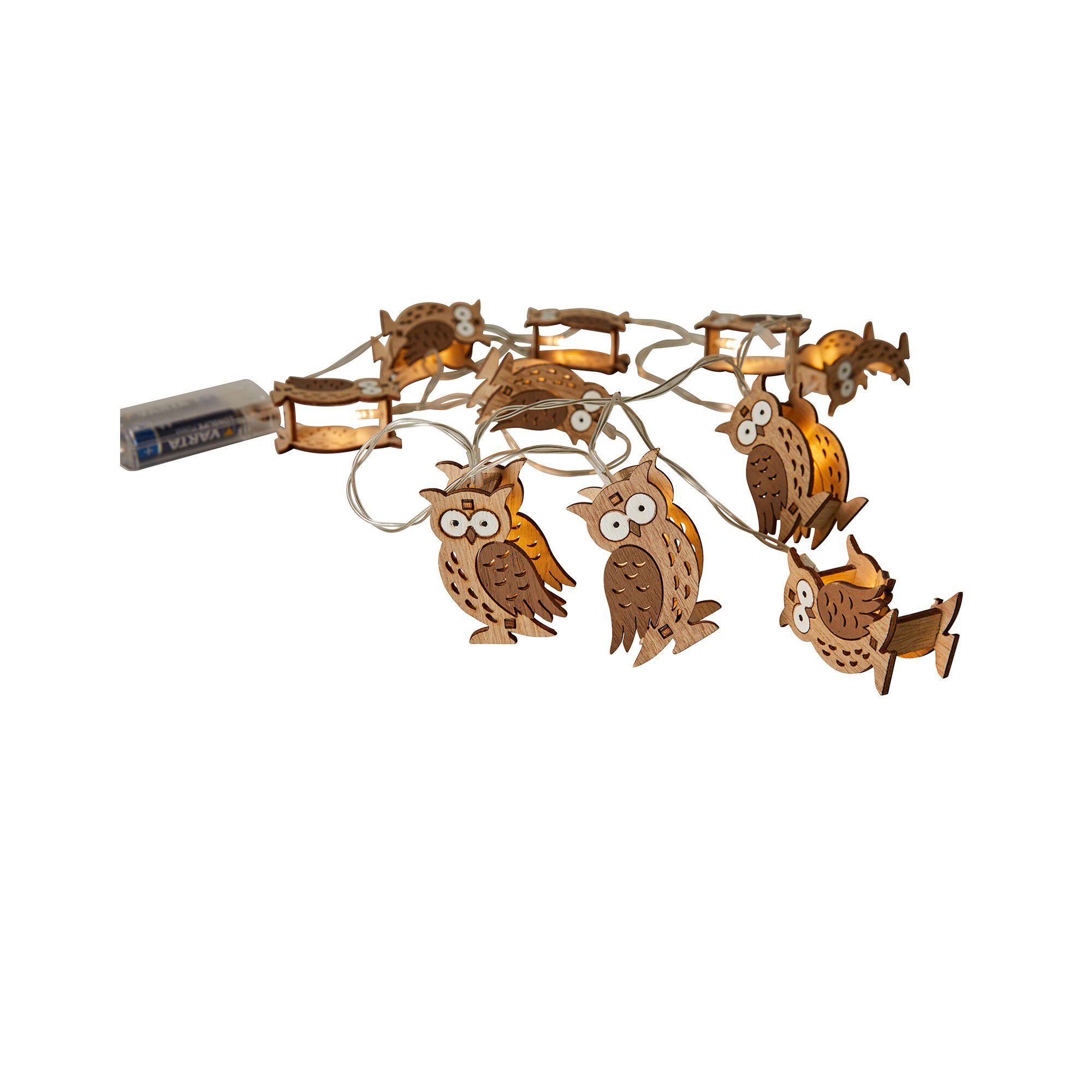 Guirlande lumineuse chouettes à leds