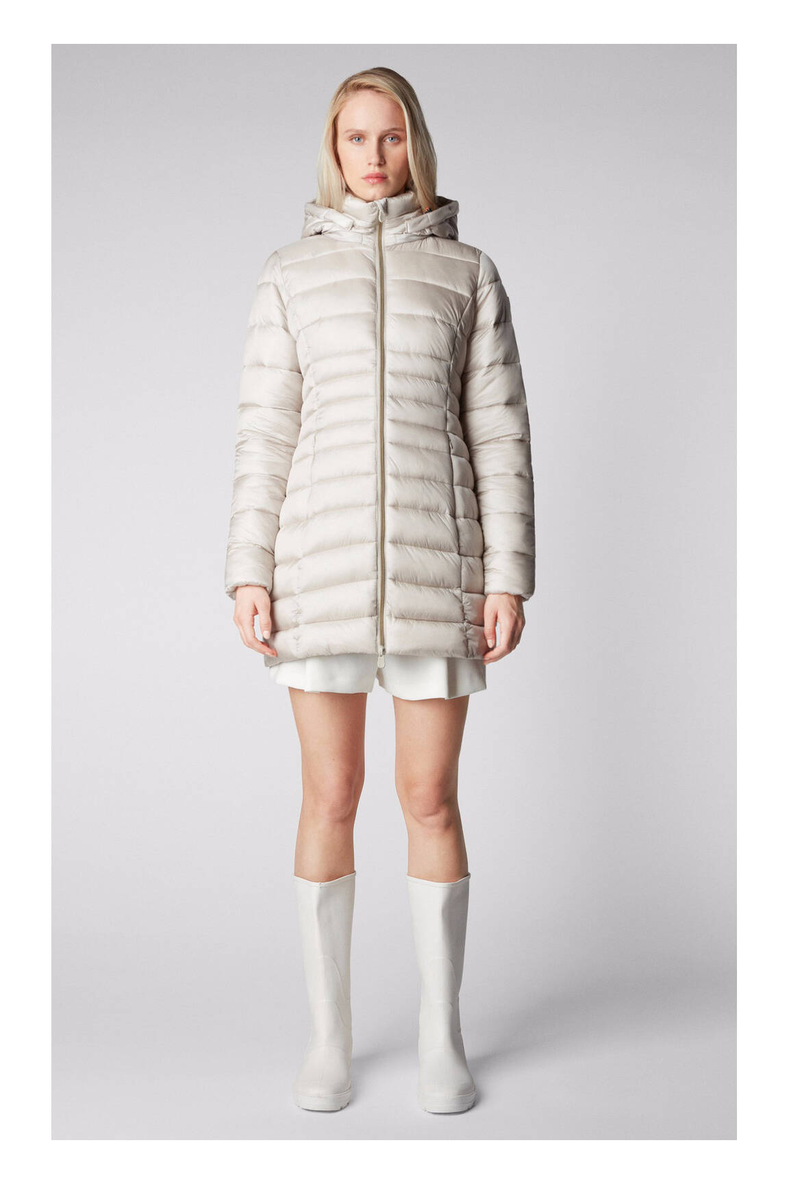 Save The Duck Doudounes Femme couleur beige
