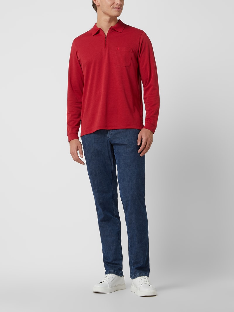 Regular Fit Jeans mit Stretch-Anteil Modell 'John' in blau